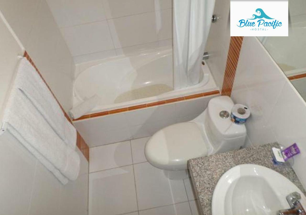 Hostal Blue Pacific Manta Exterior foto